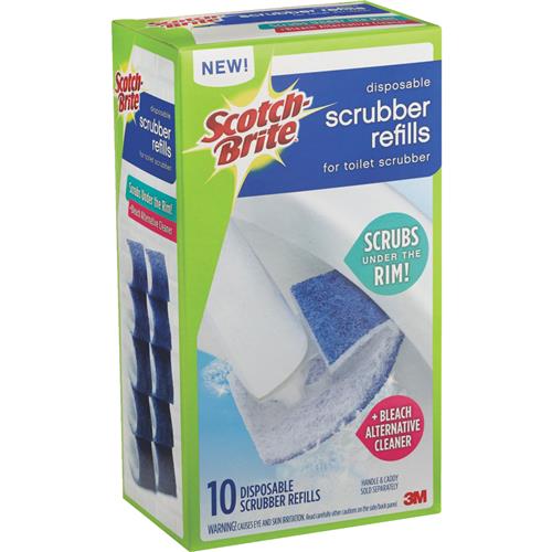 558-RF-4 3M Scotch-Brite Disposable Toilet Scrubber Refills