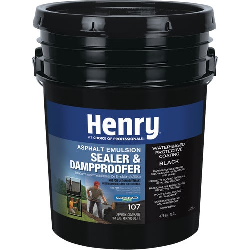 HE107046 Henry Asphalt Emulsion Sealer and Damp Proofer Coating