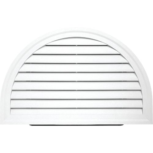 HRDGV PW 34" x 22" Half Round Gable Vent