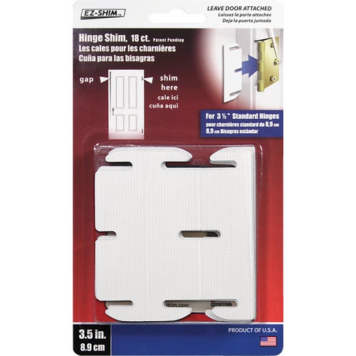 HS350BP EZ Shim Quick Align Plastic Hinge Shim HS350BP, shim