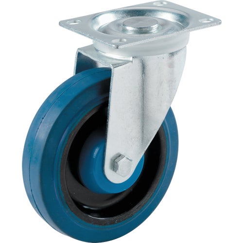 9260 Shepherd Elastic Rubber General-Duty Swivel Plate Caster