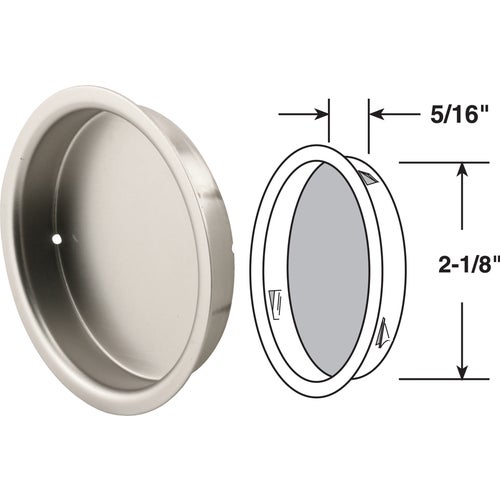 N 7206 Prime-Line Steel Finger Door Pull