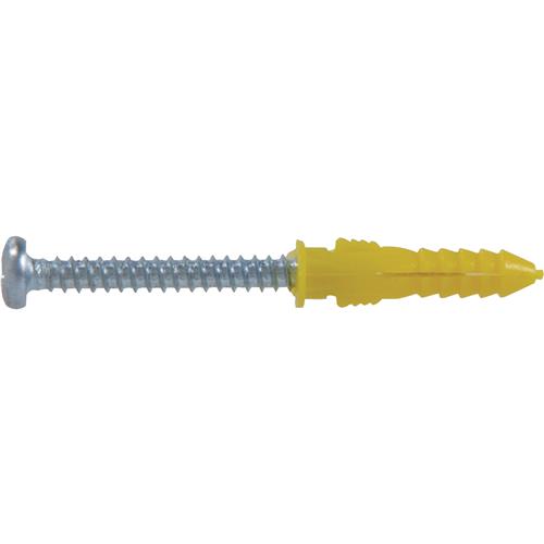 5107 Hillman PHP SMS Ribbed Plastic Anchor