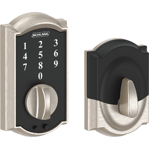 BE375VCAM619 Schlage Touch Keyless Camelot Electronic Deadbolt