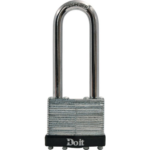 1803KALHDIB#0653 Do it 1-1/2 In. Laminated Steel Keyed Padlock With 2 In. Shackle Clearance