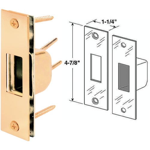 U 9539 DEFENDER SECURITY Strike-3 Deadbolt And Door Frame Reinforcer