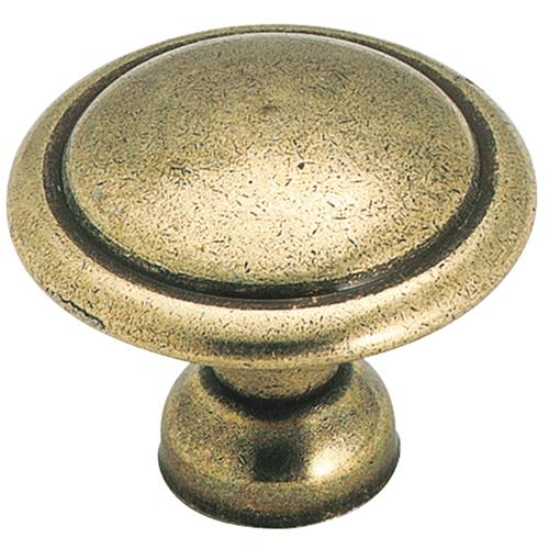 848LB Amerock Everyday Heritage Cabinet Knob with Black Circle