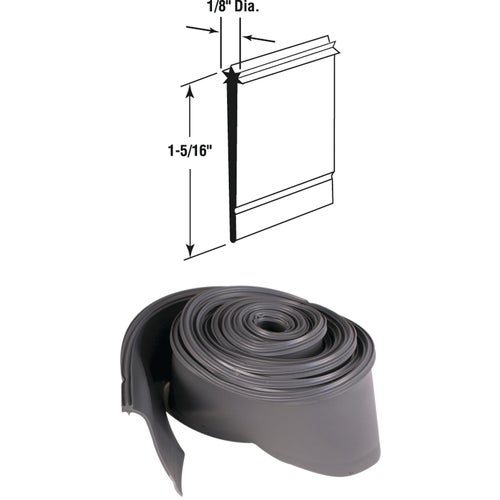 M 6023 Prime-Line Star Insert Shower Door Sweep