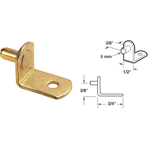 U 10168 Prime-Line Metal Shelf Support