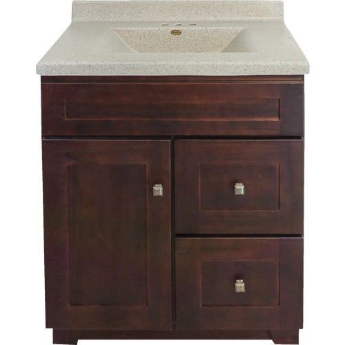 CV3021D CraftMark CherryVale Shaker Vanity Base