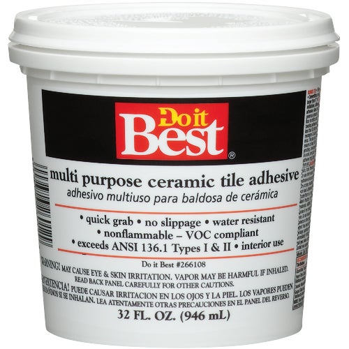 26012 Do it Best Multi Purpose Ceramic Tile Adhesive