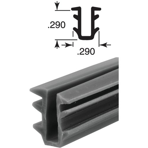 P7741 Prime Line 19/64 In. Glass Glazing Channel Image