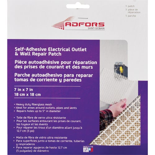 FDW6503-U FibaTape Electrical Outlet Drywall Patch