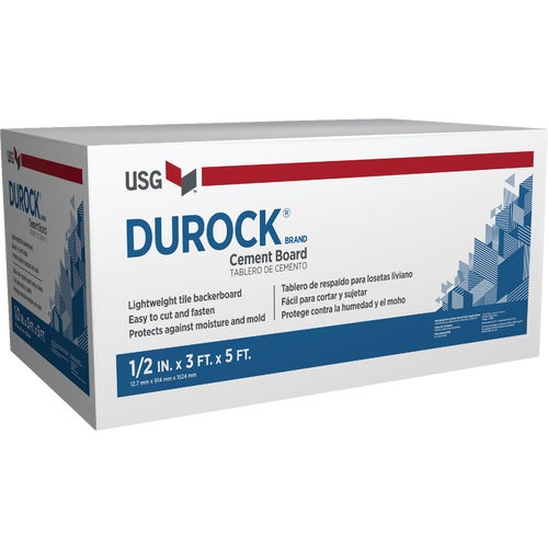 172954 Durock Interior/Exterior Cement Board