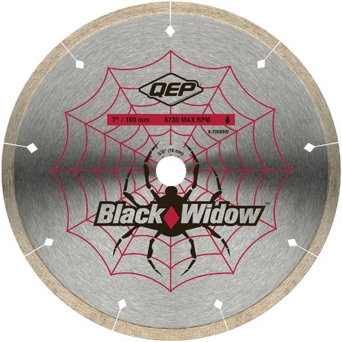 6-7008BW QEP Black Widow Diamond Blade