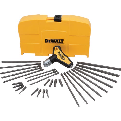 DWHT70265 DeWalt 31-Piece Ratcheting T-Handle Hex Key Set