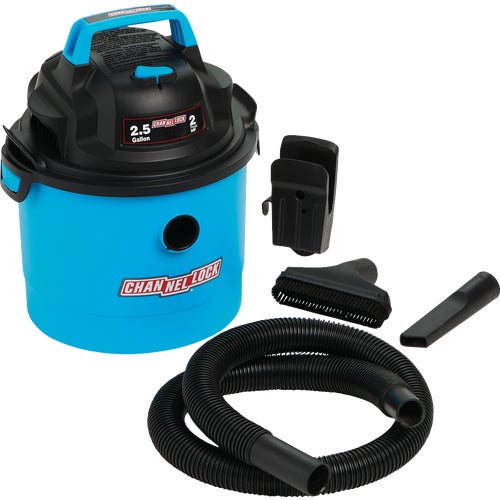 VOM205P.CL Channellock 2.5 Gal. Wet/Dry Vacuum