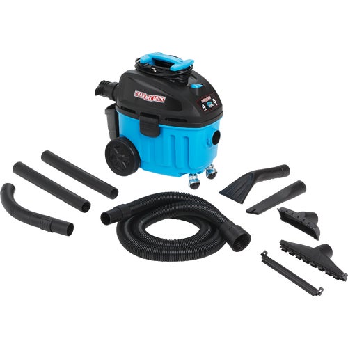 VE410P.CL Channellock 4 Gal. Contractor Wet/Dry Vacuum