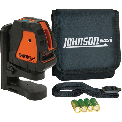 40-6650 Johnson Level Self-Leveling Cross-Line Laser