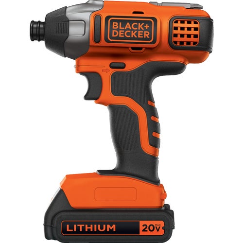 BDCI20C Black & Decker 20V MAX Lithium-Ion Cordless Impact Driver Kit