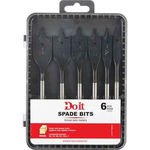 476771DB Do it Best 6-Piece Spade Bit Set