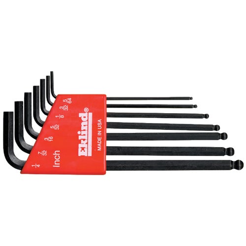 13207 Eklind 7-Piece Ball-End Hex Key Set