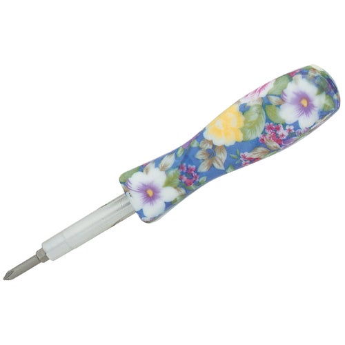 59460 Best Way Tools 6-in-1 Flowered Multi-Bit Screwdriver