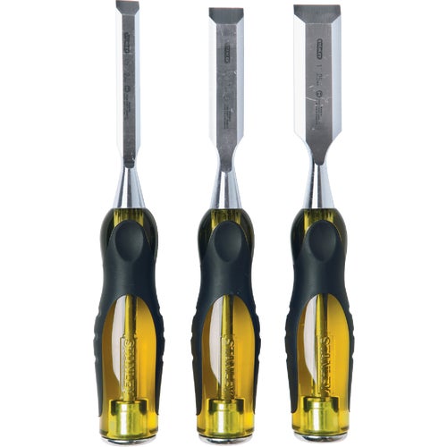 16-970 Stanley FatMax 3-Piece Wood Chisel Set