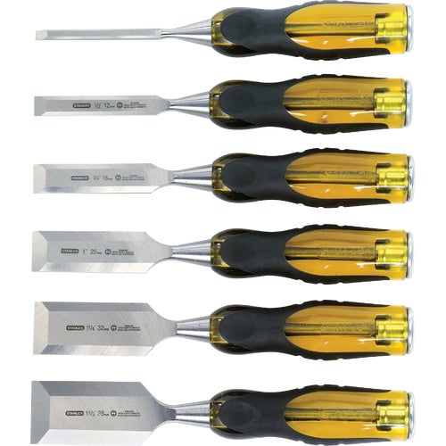 16-971 Stanley FatMax 6-Piece Wood Chisel Set