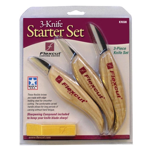 KN500 Flex Cut 3-Piece Starter Carving Knife Set