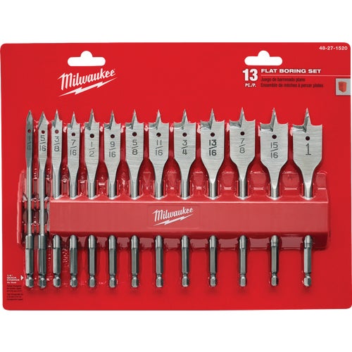 48-27-1520 Milwaukee 13-Piece Spade Bit Set