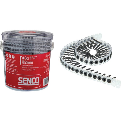 06A125P Senco DuraSpin Collated Drywall Screw