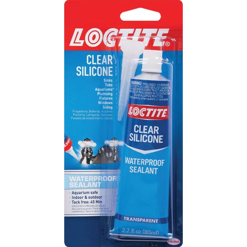 908570 Loctite Clear Silicone Sealant