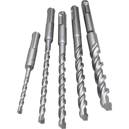 48-20-7490 Milwaukee 5-Piece SDS-Plus Rotary Hammer Drill Bit Set