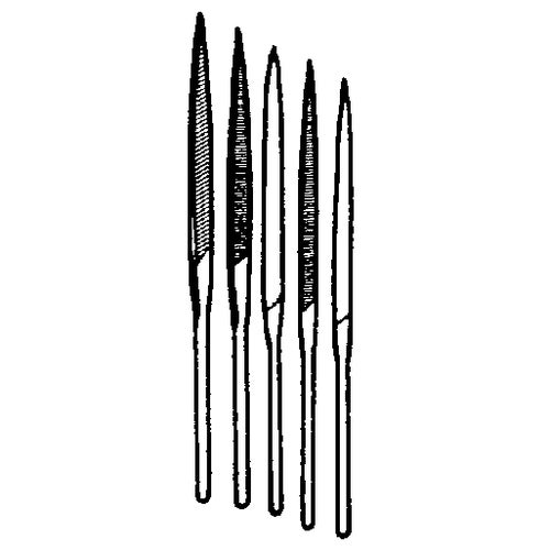 NF6C Great Neck 6-Piece Needle File Set