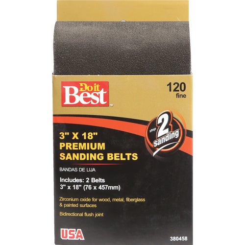 380458GA Do it Best Premium Sanding Belt