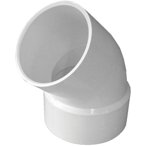 414193BC IPEX Canplas 45 Deg. PVC Sewer & Drain Street Elbow