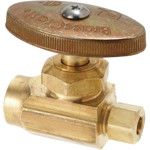 R04X R1 Brass Sweat Straight Valve