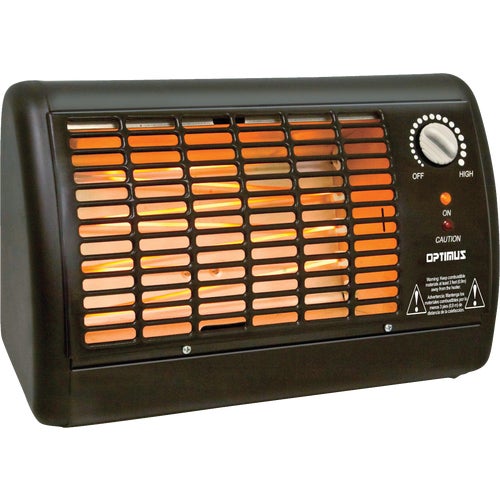 H-2218BK-F Optimus Radiant Electric Space Heater