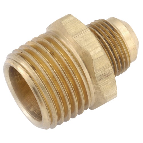 54808-0606 Anderson Metals Flare Male Straight Brass Connector Fitting