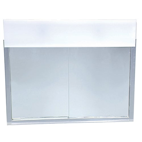 701L Zenith Stainless Steel Lighted Medicine Cabinet