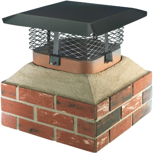 SCADJ-S Shelter Adjustable Single Flue Chimney Cap