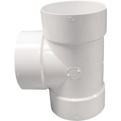 414104BC IPEX Canplas PVC Sanitary Bull Nose Tee