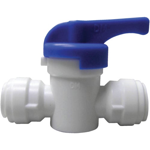 PL-3041 Watts 3/8 In. OD Tubing Size Quick Connect Straight Plastic Push Valve