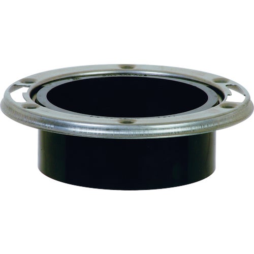 886-4AM ABS Hub Closet Flange with Stainless Steel Ring