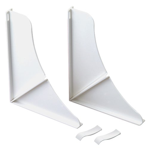 76814WH Peerless Shower Splash Guard Image