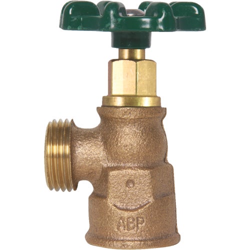 222LF Arrowhead Brass 1/2 In. FIP 3/4 In. Hose Thread Boiler Drain