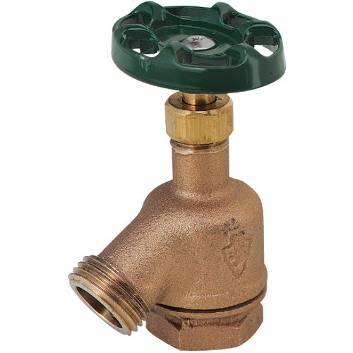 925LF Arrowhead Brass 1/2 In. Or 3/4 In. FIP Garden Valve Bent Nose