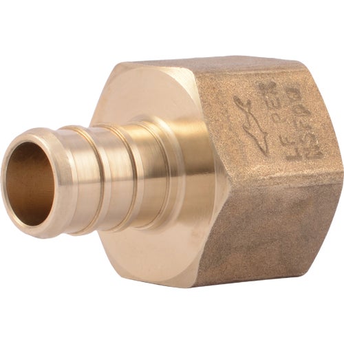 UC068LFA SharkBite Brass Female PEX Adapter