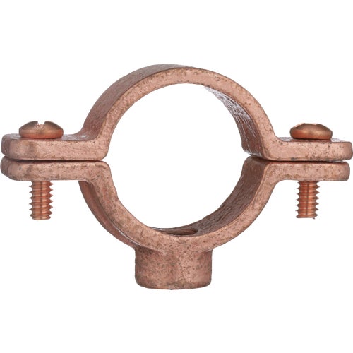 H73100R Jones Stephens Copper-Plated Split Ring Pipe Hanger